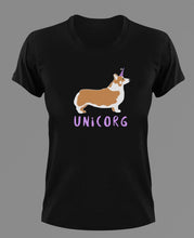 Load image into Gallery viewer, Unicorg T-Shirtanimals, dog, Ladies, Mens, pets, Unisex