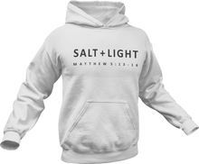 Load image into Gallery viewer, Salt and Light Matthew 5:13 - 16 Hoodie