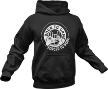 Load image into Gallery viewer, Born to game forced to work Hoodie