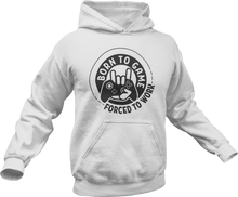 Load image into Gallery viewer, Born to game forced to work Hoodie