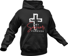 Load image into Gallery viewer, My Saviour Forever Cross Hoodie
