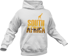 Load image into Gallery viewer, South Africa with Giraffe walking Hoodie
