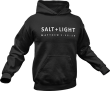 Load image into Gallery viewer, Salt and Light Matthew 5:13 - 16 Hoodie