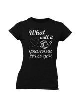 Load image into Gallery viewer, What Will It Bee Grandma Loves You T-Shirtdog, Ladies