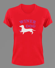 Load image into Gallery viewer, Winer Dog T-Shirtanimals, dog, Ladies, Mens, pets, Unisex