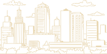 Load image into Gallery viewer, city skyline Tshirt