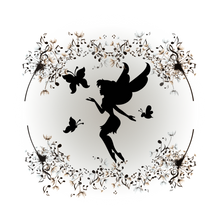 Load image into Gallery viewer, Fairy Silhouette T-Shirtdyzynu, Ladies, Mens, Unisex