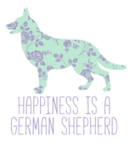 Load image into Gallery viewer, Happiness is a German Shepherd T-Shirtanimals, cat, dog, Ladies, Mens, Unisex