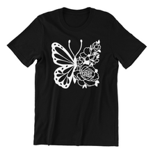 Load image into Gallery viewer, Butterfly T-shirtButterfly, family, Ladies, Unisex, valentine