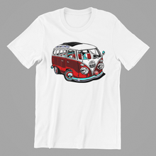 Load image into Gallery viewer, Red VW Bus Tshirt