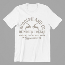 Load image into Gallery viewer, Rudoph and Co Reindeer Treats Tshirt