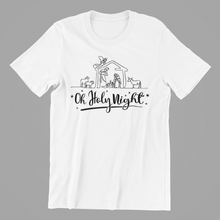 Load image into Gallery viewer, Oh Holy Night Christmas Tshirt