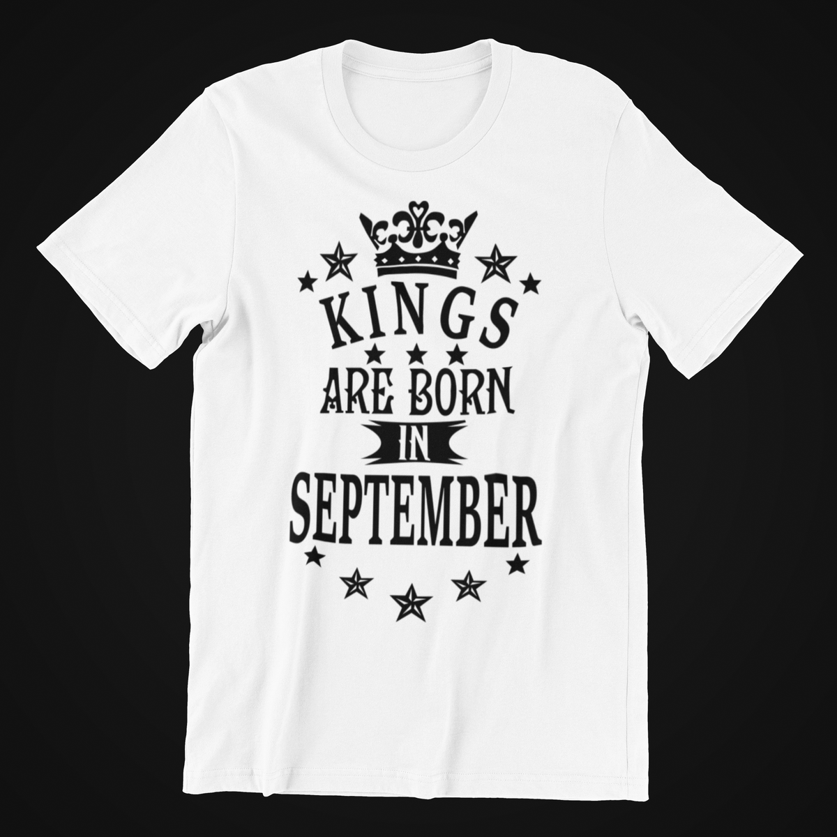 Kings are Born in September Birthday T shirt www.T Shirt .za