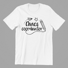Load image into Gallery viewer, Chaos Coordinator T-shirtfamily, funny, Ladies, Mens, mom, sarcastic, Unisex