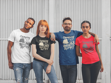 Load image into Gallery viewer, camping is my favorite therapy Tshirt