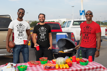 Load image into Gallery viewer, Kings are Born in May Birthday T-shirtbirthday, boy, dad, Mens, nephew, uncle, Unisex