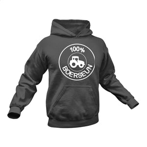 100% Boerseun Hoodie - Ideal Gift Idea for a Birthday or Christmas