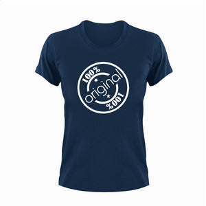100% Original T-Shirt100%, Ladies, Mens, Original, Unisex
