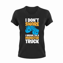 Load image into Gallery viewer, Monster Truck Snore Unisex T-Shirt Gift Idea 125
