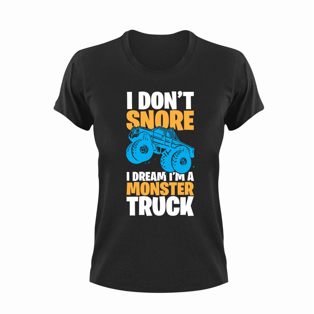 Monster Truck Snore Unisex T-Shirt Gift Idea 125
