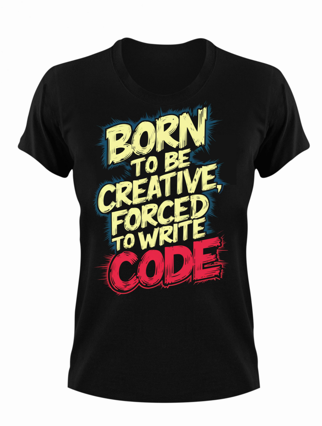 Creative Coder Classic Fit Unisex T-shirt. Birthday Christmas Gift Idea