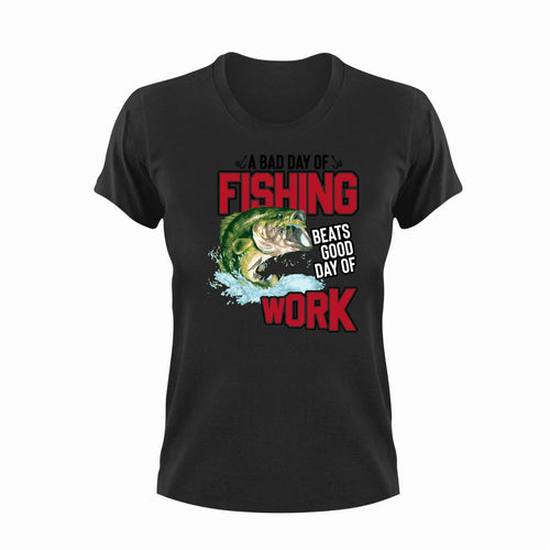 A Bad Day Fishing Unisex T-Shirt Gift Idea 127
