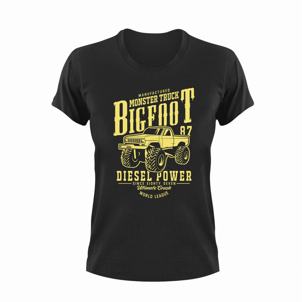 Monster Truck Bigfoot Unisex T-Shirt Gift Idea 125
