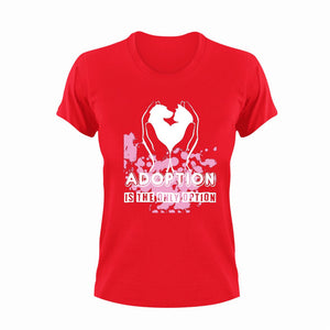 ADOPTION T-ShirtAdopt, animals, dog, hearts, Ladies, Mens, pets, Unisex