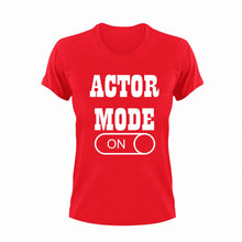 Load image into Gallery viewer, Actor Mode ON T-Shirtactor, entertainment, Ladies, Mens, Mode On, movie, scary movies, Unisex
