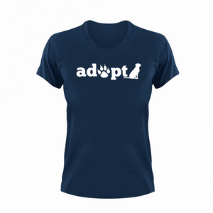 Adopt T-Shirt 1Adopt, animals, cat, dog, Ladies, Mens, pets, Unisex