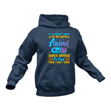 Load image into Gallery viewer, Anime Gamer Hoodie - Anime Gift, Gifts for Anime Lovers, Anime Gifts for Him

