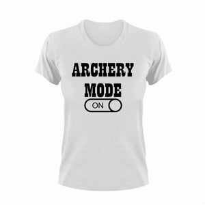 Archery Mode ON T-Shirtarchery, hunting, Ladies, Mens, Mode On, sport, Unisex