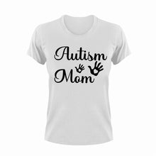 Load image into Gallery viewer, Autism Mom T-Shirtautism, Ladies, Mens, mom, supermom, Unisex

