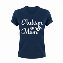 Load image into Gallery viewer, Autism Mom T-Shirtautism, Ladies, Mens, mom, supermom, Unisex
