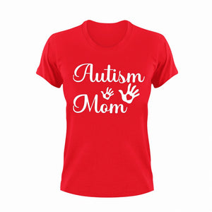 Autism Mom T-Shirtautism, Ladies, Mens, mom, supermom, Unisex