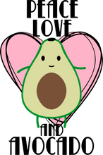 Load image into Gallery viewer, Avocado Love Hoodie - Ideal Gift For a Birthday or Christmas
