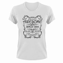 Load image into Gallery viewer, Awesome Since 1934 90 Years Old Birthday T-shirt
