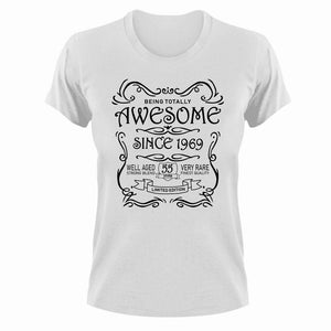 Awesome Since 1969 55 Years Old Birthday T-shirt