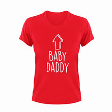 Load image into Gallery viewer, Baby Daddy T-Shirtdad, Dad Jokes, fatherhood, Fathers day, Ladies, Mens, Unisex
