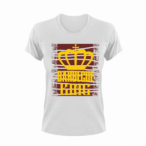 Barbeque King Novelty T-Shirtbarbeque, Braai, funny, king, Ladies, Mens, Unisex