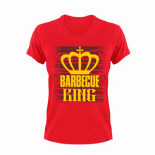 Load image into Gallery viewer, Barbeque King Novelty T-Shirtbarbeque, Braai, funny, king, Ladies, Mens, Unisex
