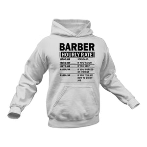 Barber Funny Hoodie - Makes a Great Gift idea for a Friend's Birthday or Christmas