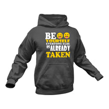 Load image into Gallery viewer, Be Yourself Motivational Hoodie
