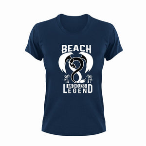 Beach Dragon An Endless Legend Novelty T-Shirtbeach, beach fun, dragon, Ladies, legend, Mens, Unisex
