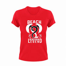 Load image into Gallery viewer, Beach Dragon An Endless Legend Novelty T-Shirtbeach, beach fun, dragon, Ladies, legend, Mens, Unisex
