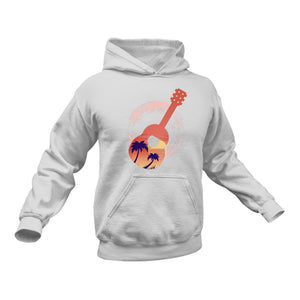 Beach Guitar Hoodie, This Makes a Great Gift Idea