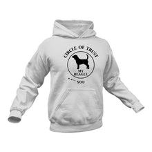 Load image into Gallery viewer, Beagle Circle of Trust Hoodie - Gift Idea for Beagle Dog Owners
