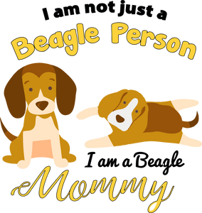 I am not a Beagle Person I am a Beagle Mommy Hoodie