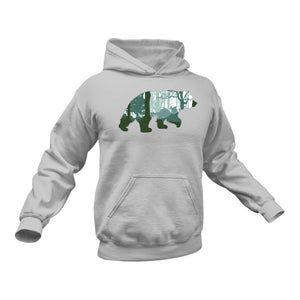 Bear Hunting Cotton Hoodies, This Makes a Great Gift Idea