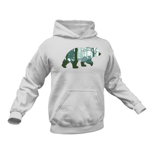 Bear Hunting Cotton Hoodies, This Makes a Great Gift Idea